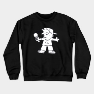 Boyfriend silly Draw Crewneck Sweatshirt